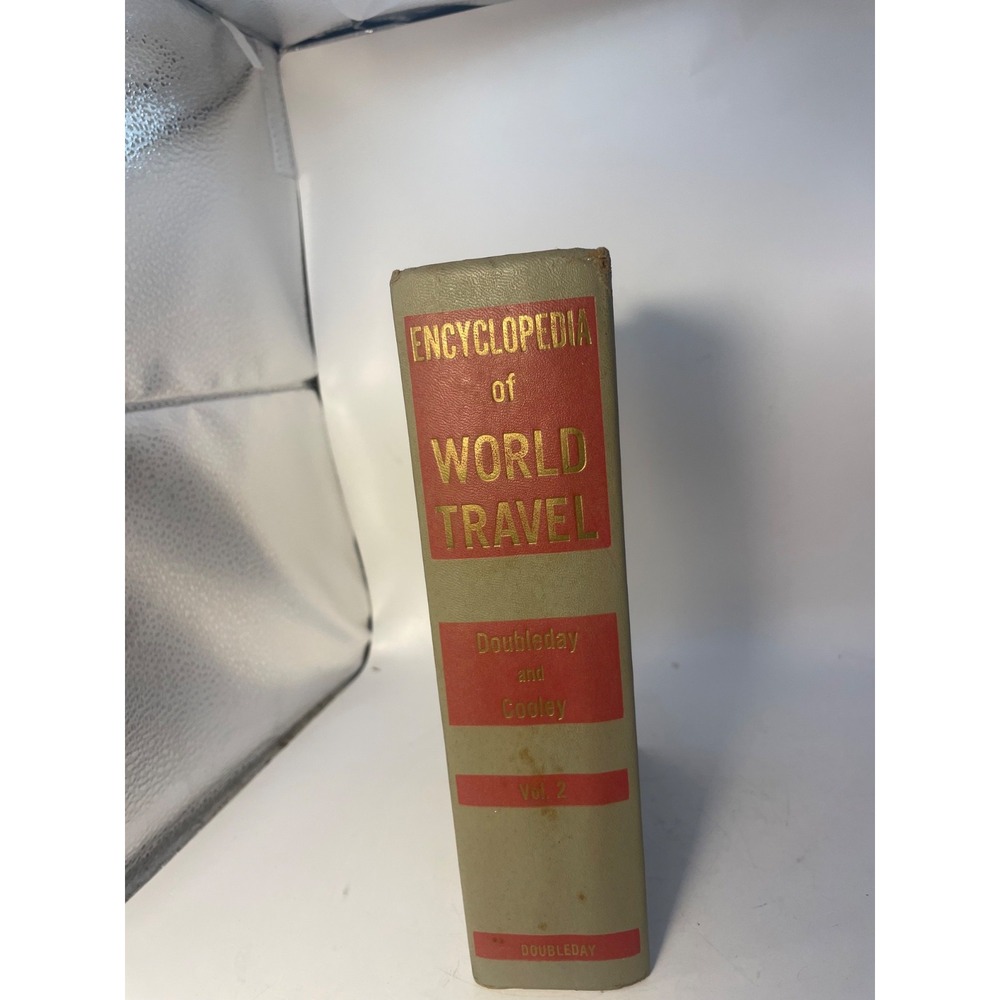 Vintage 1961 Encyclopedia's of World Travel Hardcover Books Volume 2